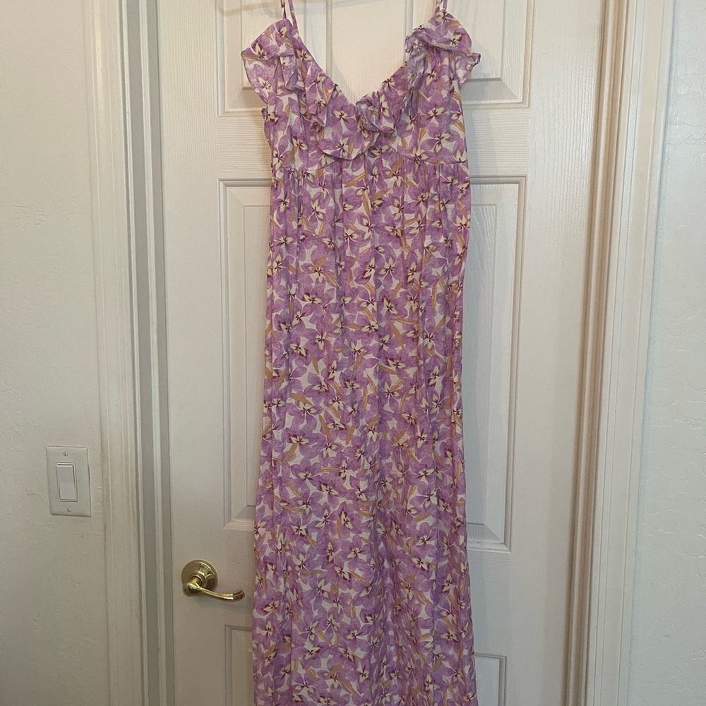 H&M Floral Purple Women's Dress
